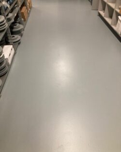 Commercial warehouse floor