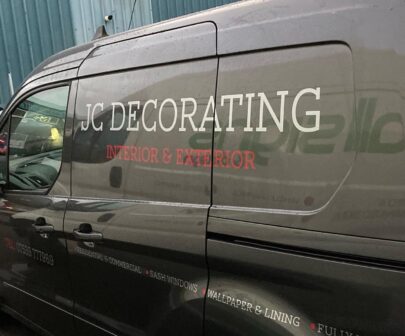 JC Decorating Van