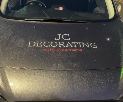 JC Decorating Van